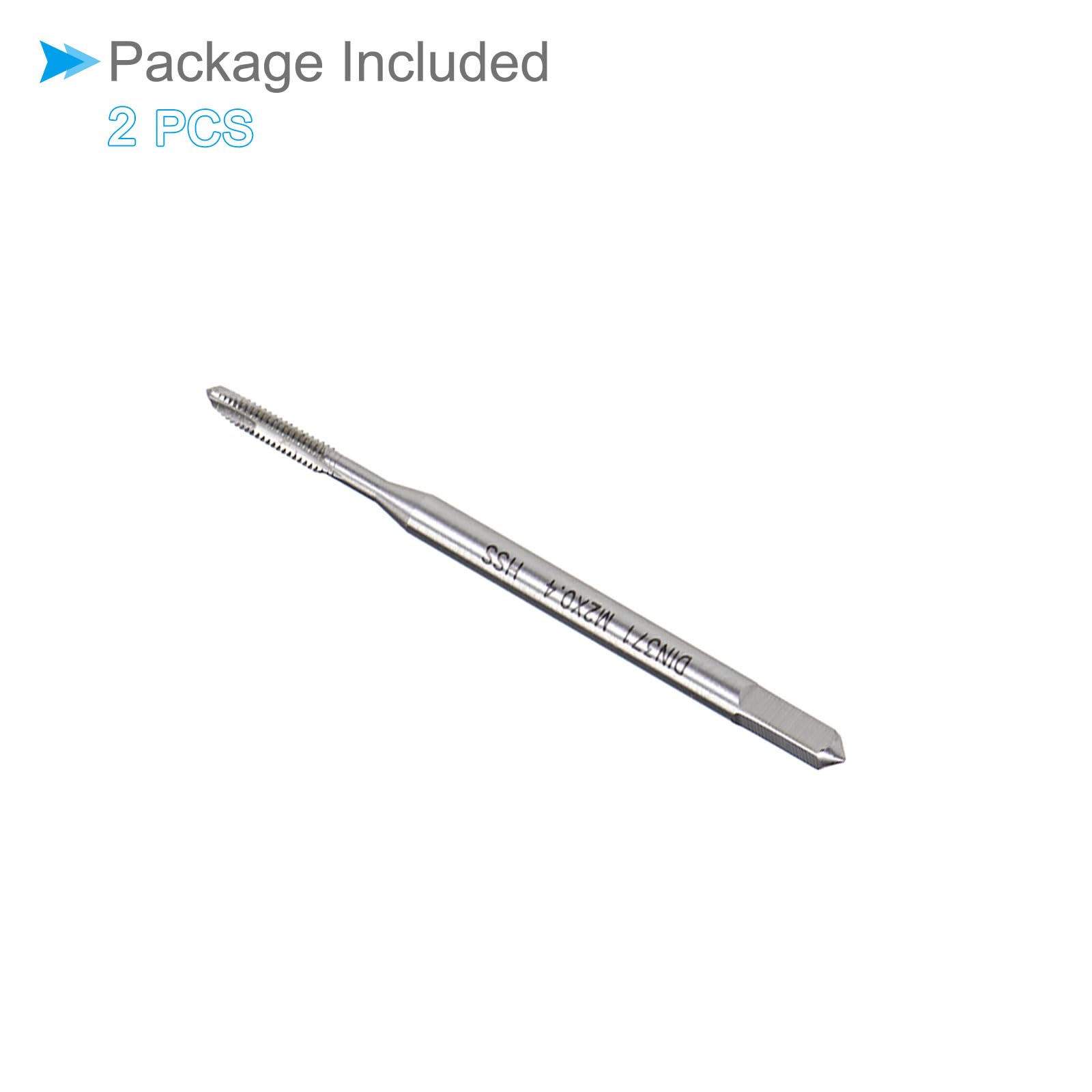 Maschio Per Filettatura M10x1.5 HSS - 2 Pezzi Per Fori E Materiali Adesivi - Foto 6