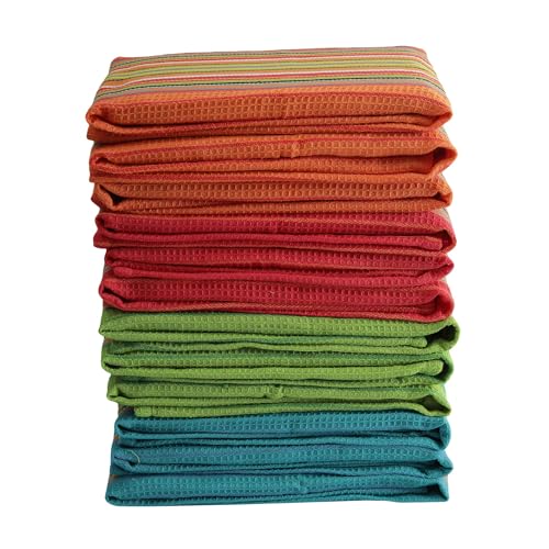 Dg Collections SALSA_1628_S4_MULTI Salsa Kitchen Towels, 100% Cotton Dish Towels thumb #5