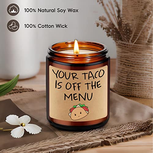 Leado Scented Candles - Funny Engagement Gift, Bridal Shower Gift, Taco Candles - Engagement Gifts For Women, Couples, Newly Engaged Friends - Wedding Gifts, Bachelorette Gifts For Bride, Bride To Be #TOP2