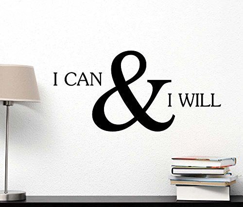 Vinilo Decorativo de Pared con Frase Motivacional