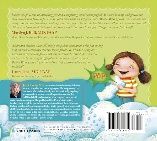 The Bubble Wrap Queen: A Picture Book with Safety Tips for the Playground, Car, Bike, and More! - Image 2