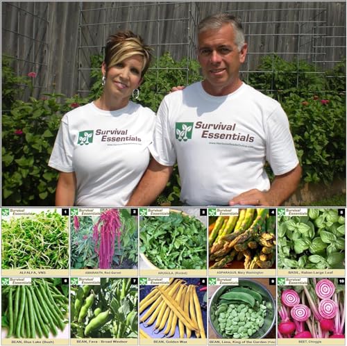 Heirloom Seeds for Planting Vegetables and Fruits - Survival Essentials 135 Variety Seed Vault - Medicinal Herb Seeds - Grow Healthy Non-GMO Food - Image 6