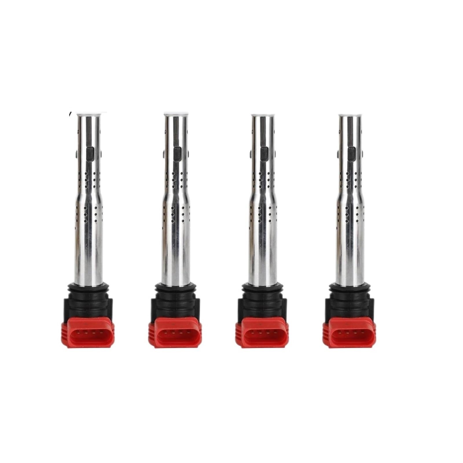 Module d'allumage Lot De 4 Bobines D'allumage Rouges 06E905115E Pour Pour R8 2.0 Pour A3 Accessoires De Voiture Pièces Moteurs Bobine D'allumage Bobine de module d'allumage