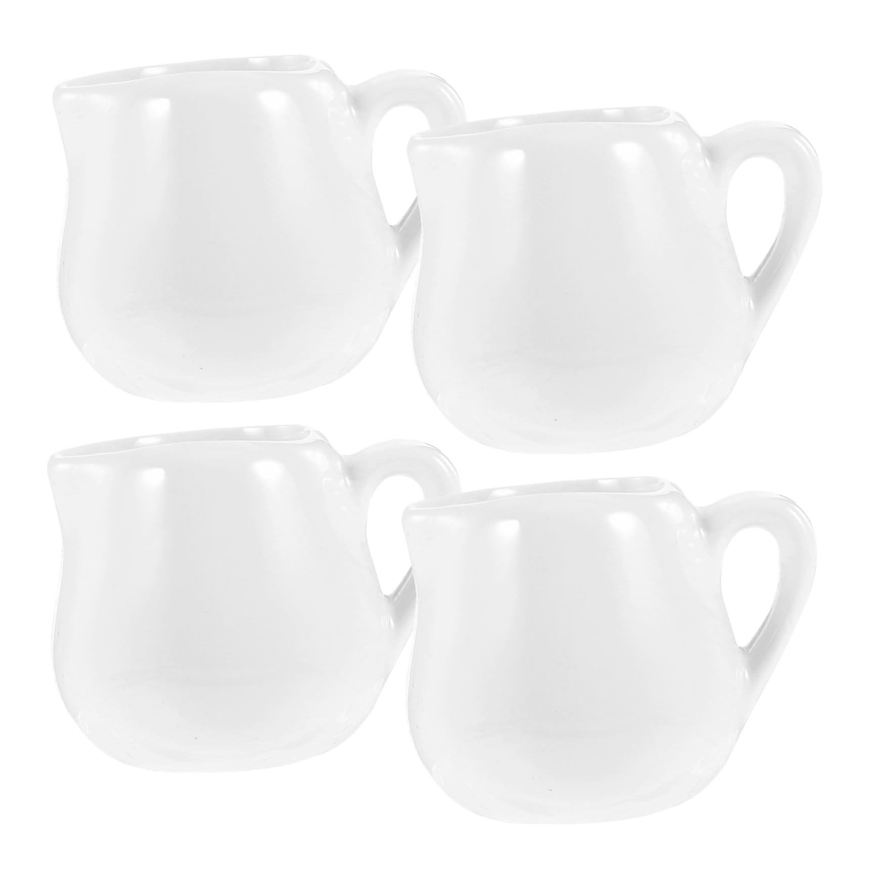 Cabilock 12pièces Pichet Céramique Pratique Récipients à Lait Et Sauces De Pichet à Main Pour Repas Et Réunions