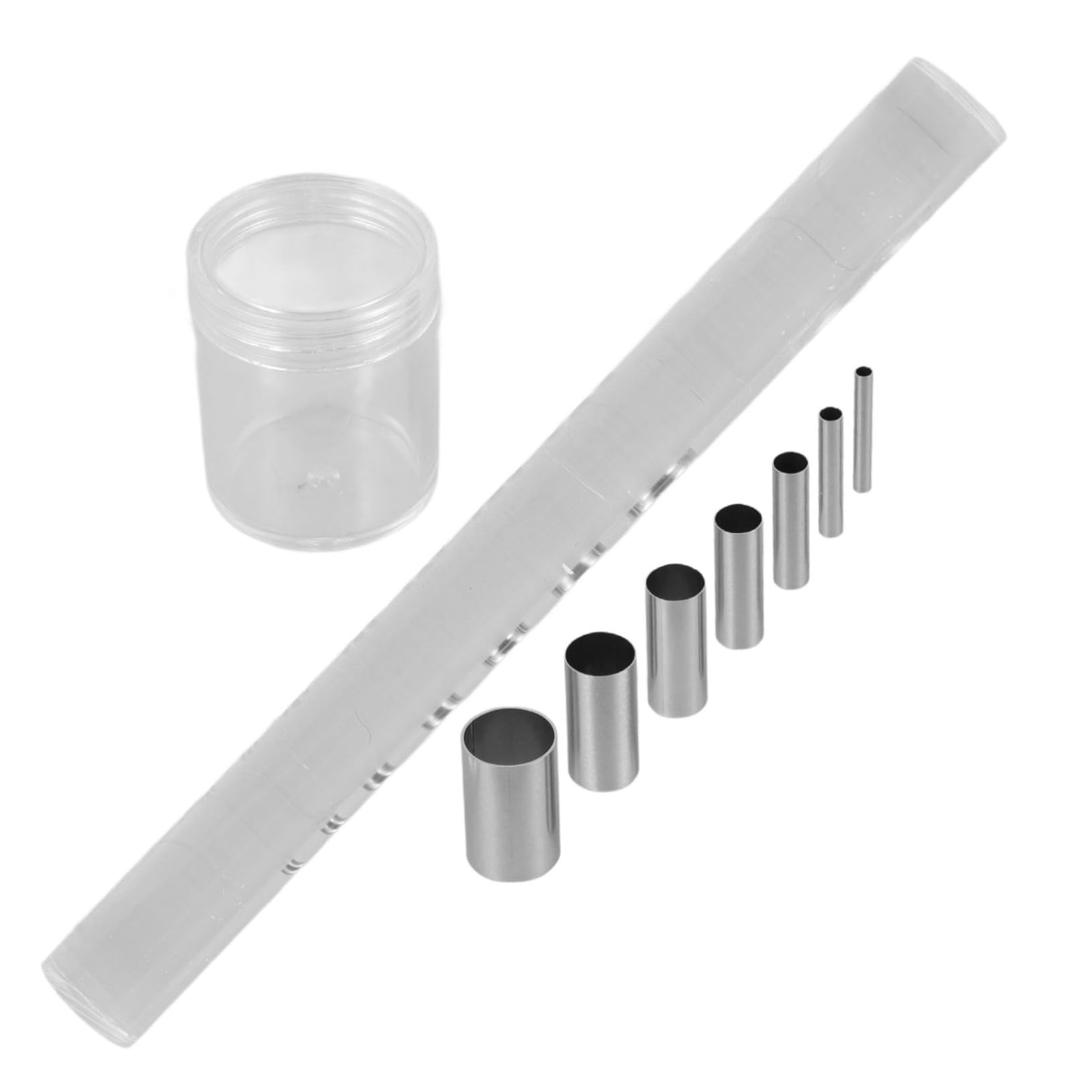 Set di 12 Stampi Rotondi in Acciaio Inox per Tagliare l'Argilla Polimerica, Utensili per Taglio Ceramica e Terracotta  15
