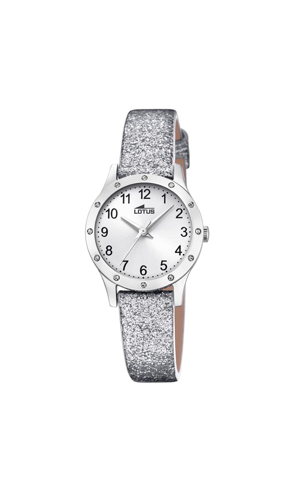 Lotus Mädchenuhr Analog aus Leder | Quarzwerk, Widerstandsfähiges Mineralglas, Wasserdicht 5 ATM, Klassisch, Special Prices 18624/1