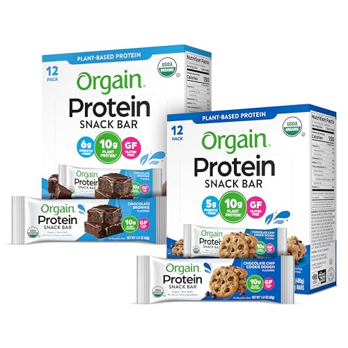 Orgain Barras Proteicas Veganas Orgánicas - Chocolate - 2x12 miniatura 1