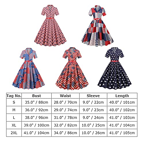 Robe imprimé vintage rockabilly pour soirée dansante et cocktail - 7