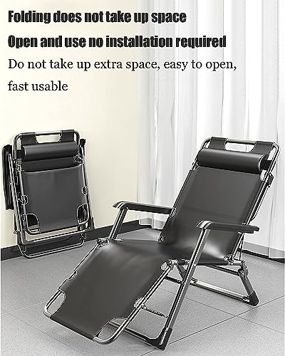 Lit pliant portable double usage et chaise longue pliante de relaxation réglable