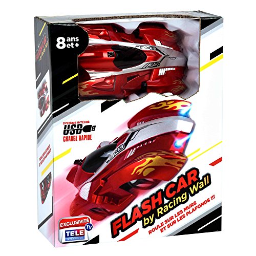 Venteo Flash Car by Racing Wall  La Voiture télécommandée Qui Roule sur Les Murs et sur Les plafonds