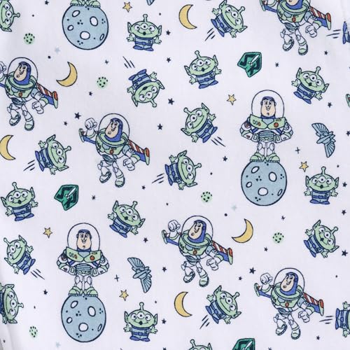 Image of aden + anais Essentials Easy Swaddle Wrap Quick Change with Bottom Zipper, Snug Cotton Knit Baby Wrap Swaddle Blanket for Newborns, TOG 1.0, 3-Pack, Toy Story, 0-3 Months, Small /Medium