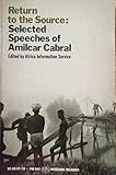 Return to the Source: Selected Speeches