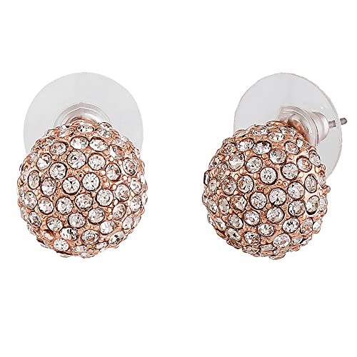CZ Shimmering Studs Earrings