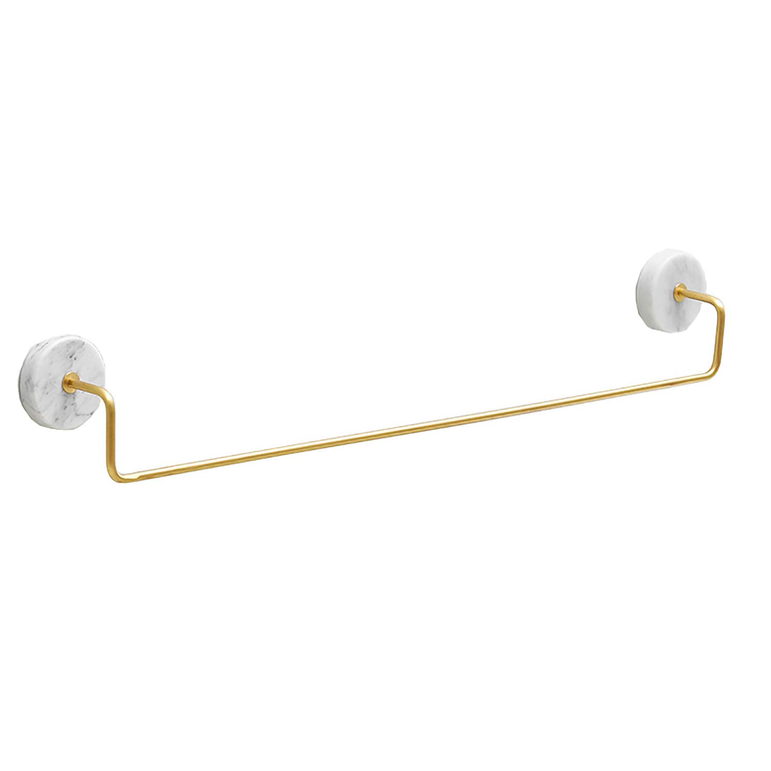 LYGXWJFC Toallero montado en la Pared para baño de hogar/Hotel de 60 cm para Cocina o baño, toallero de Aluminio Negro, toallero montado en la Pared para hogar/Hotel