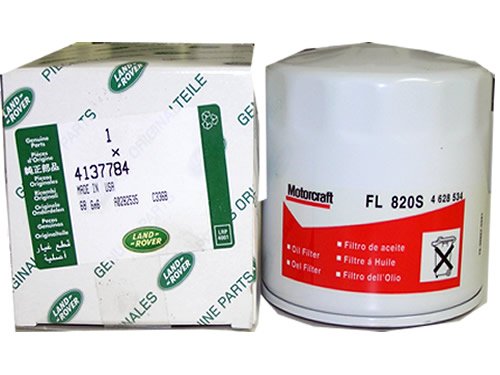 GENUINE LAND ROVER OIL FILTER LR3 4.0 V6 LR4 V6 OEM NEW LR029240