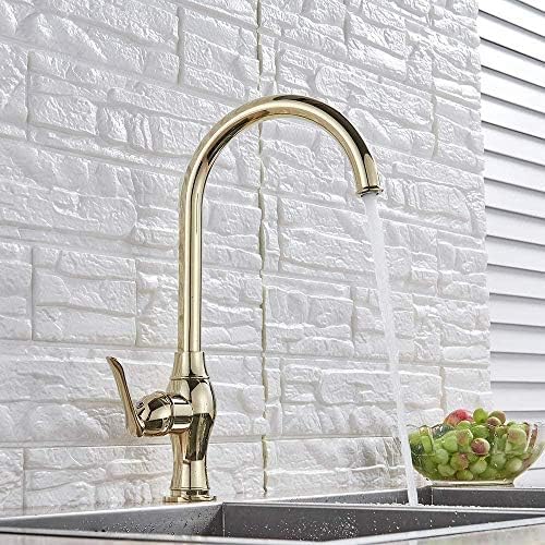 Robinet mitigeur eau chaude et froide avec bec rotatif libre