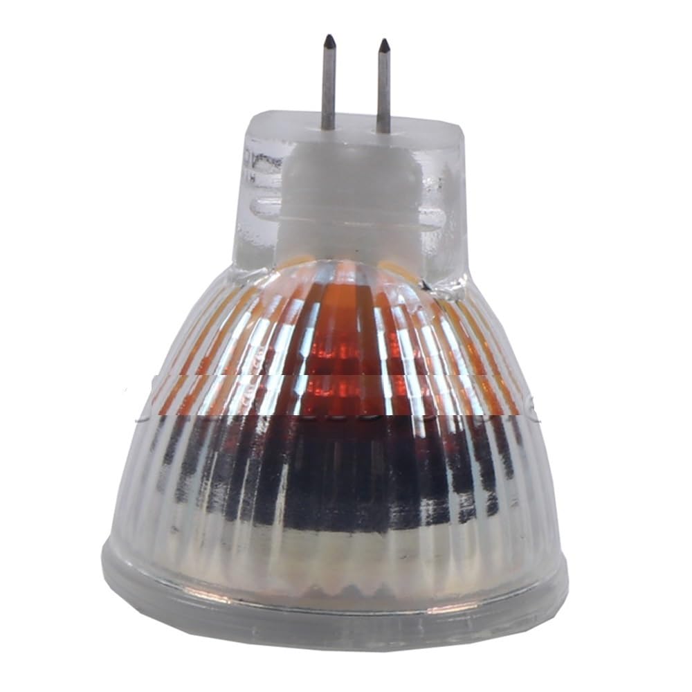 1fortunate 20 piezas por paquete, Mini luz LED COB MR11/GU10 35mm 3W AC220V bombilla de foco LED lámpara LED GU4(Warm White,MR11)