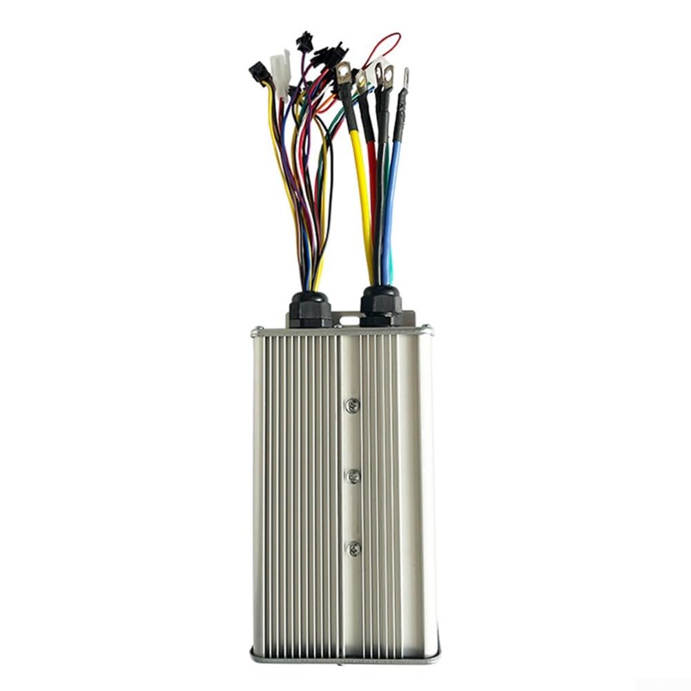 Yhenlovtt JN-60A Contrôleur double moteur 48V-72V 60A 18 MOS Compatible avec moteurs Hall et Non-Hall 1000W-3000W pour vélo et scooter électrique