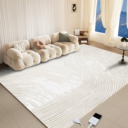 NujorWarm Graphen Elektrischer Heizteppich Weicher Plüsch Beheizbare Teppich Beheizter Fußmatte für Büro Raumheizung Bodenheizung Matte mit Timer Schnelle Heizung Heated Rug 220V 140 * 200cm QY NujorWarm Graphen Elektrischer Heizteppich Weicher Plüsch Beheizbare Teppich Beheizter Fußmatte für Büro Raumheizung Bodenheizung Matte mit Timer Schnelle Heizung Heated Rug 220V 140 * 200cm QY