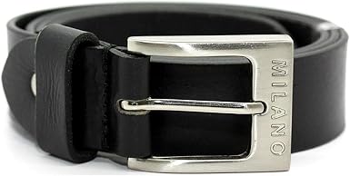 Milano Mens Full Grain Leather Belt - 1 