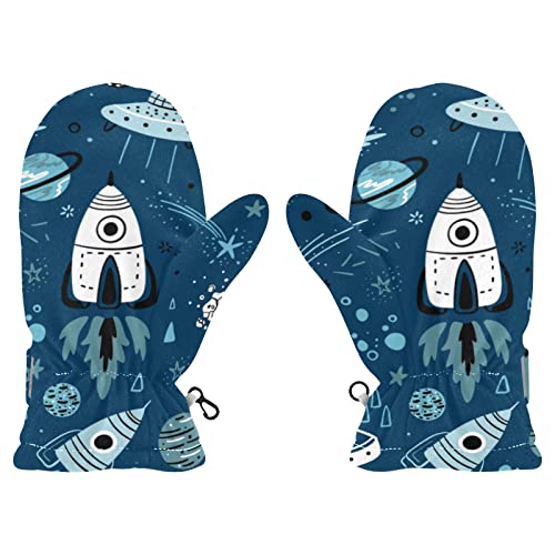 Polar Extreme Kids' Sherpa Lined Knit Glove (Black)