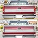 USR 88-99 CK 1500 Tail Light – with 6 LED Bulbs Upgrade (Left + Right) Pair - Compatible with 1988-1999 Chevrolet Chevy Pick UP Truck 1500, 2500, 3500 All Models/GMC C/K (CLEAR TAIL LIGHTS w/BULBS)