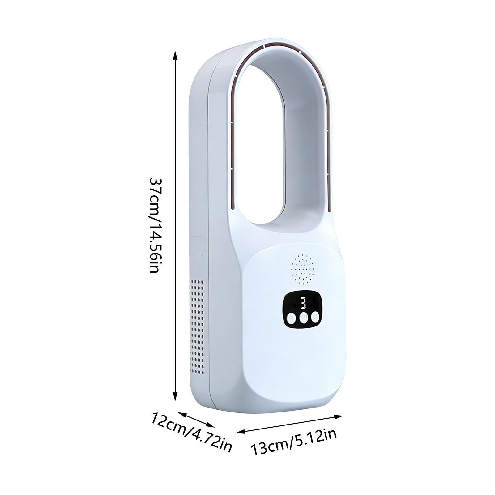 Ventilatore Senza Pale Tavolo Circolatore soffiante portatile oscillante | Ventilatore da tavolo senza pale multifunzione Per Casa Ufficio Soggiorno Camera Da Viaggio Campeggio Esterno