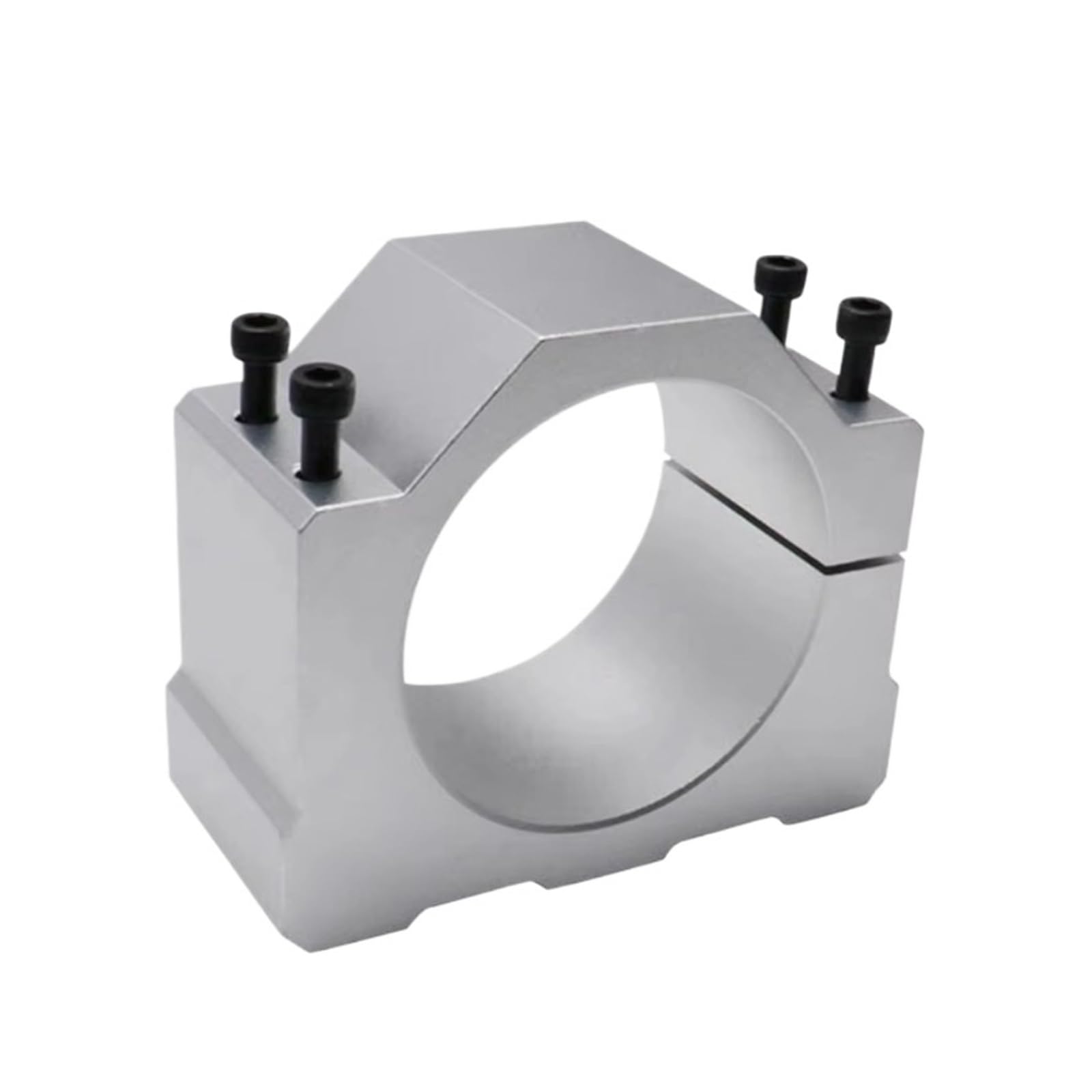 Lyvqzpwlr 125Mm Spindle Clamp， Cnc Spindle Motor Clamp， Cnc Spindle Motor Clamp Bracket 65/80/100/ Engraving Fixture(125Mm)