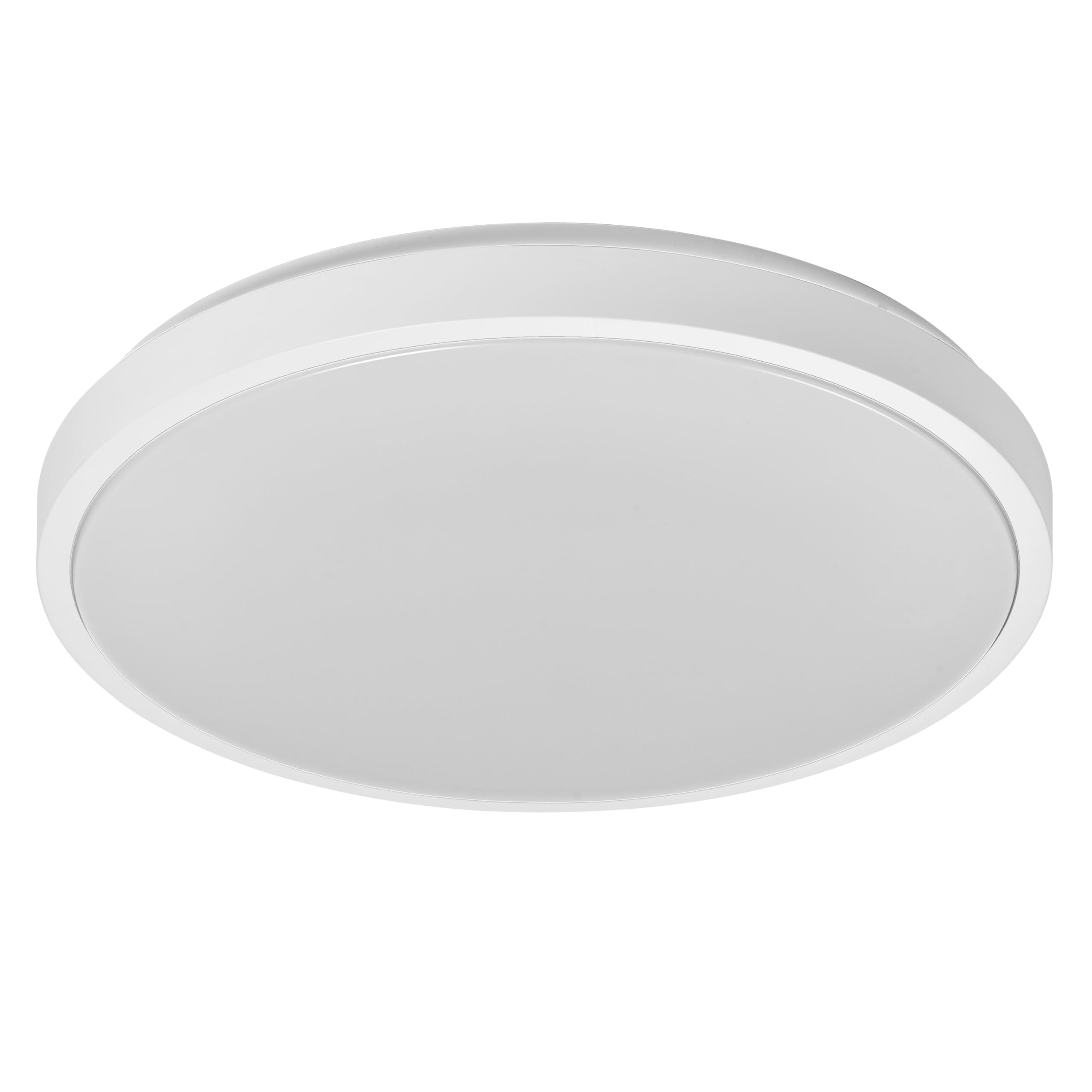 OSRAM ORBIS London LED Ceiling Light, 400 mm, White, 24 W, 2700lm, Warm White Light Colour, Very homogeneous Light Distribution, Long Life, LED Module not Replaceable, Round, IP20, 3000 K.