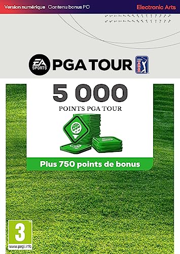PGA Tour 5750 Point Pack pour débloquer des équipements de golf sur PC EA APP