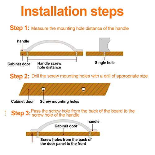 NATUCE 10 Stück Matt-Schwarz Schubladenknopf, Schubladengriffe, Moebelknauf, Kommodenknöpfe Schubladenknöpfe Set, Möbelgriff Modern mit runder Platte oben, Knauf für Schrank Schublade Küche