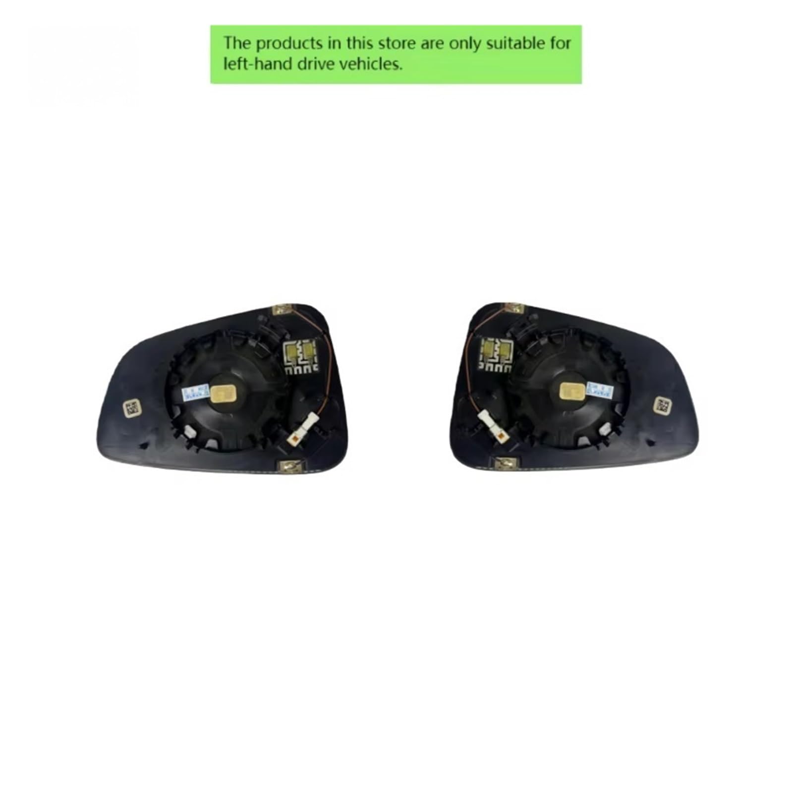 Per Tesla per il Modello X 2016-2023 Specchietto retrovisore Specchio grandangolare in vetro oscurabile riscaldato(1pcs left)