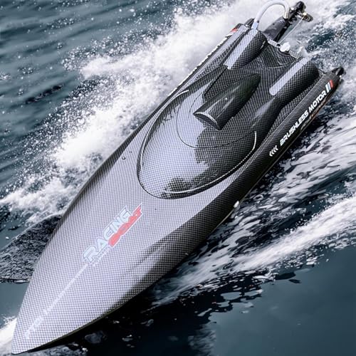 Ssccgym RTR 25.5Inches FT011 Large Brushless Remote Control Boat RC Speed Watercraft 2.4G 4WD 30MPH...