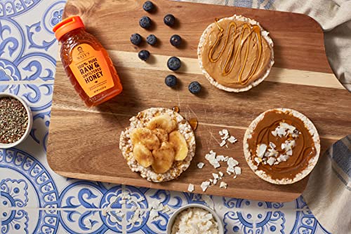 Nature Nate’s Honey Stocking Stuffer – 100% Pure Raw & Unfiltered Honey For The Holidays – All Natural Sweetener – 8 Oz Squeezable Bottle (4 Pack) #TOP5