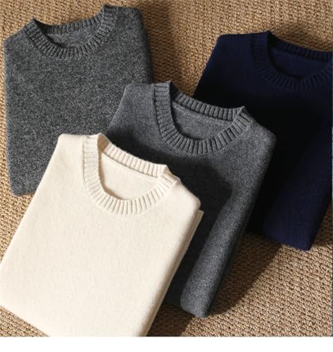 Men's O-Neck Wool Vest Casual Business Knitted Sleeveless Sweater Solid Pullover Waistcoat Tops2