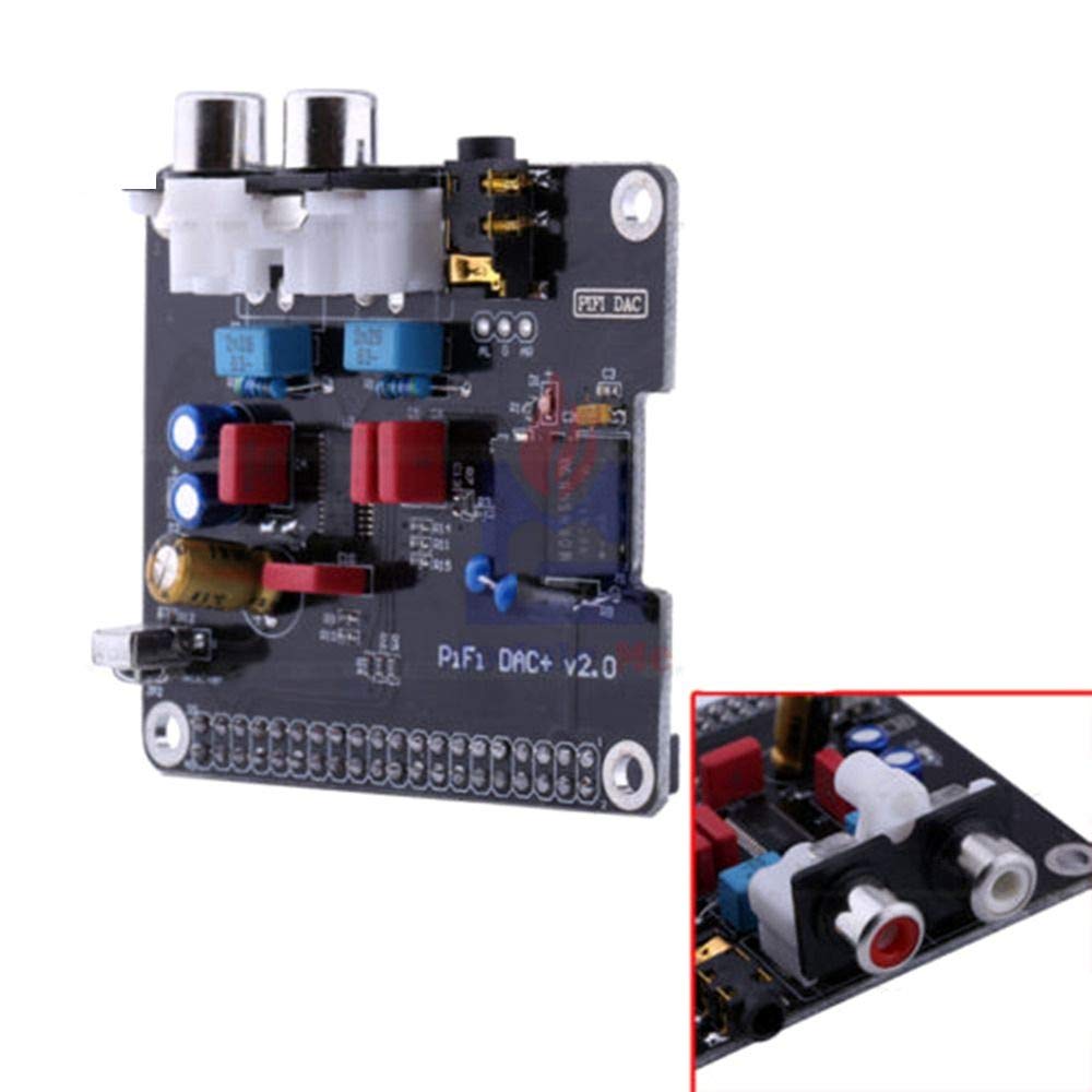 New HiFi DAC Audio Sound Card Module Expansion Board I2S Interface 384KHz for Raspberry pi /2/3/B+ A