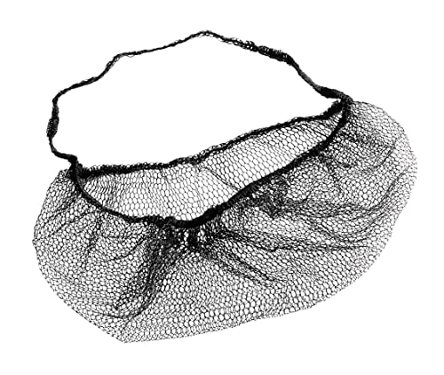beard cover - Dispoable Beard Cover Protector Elastic Beard Net 200 Pack (200, Black)