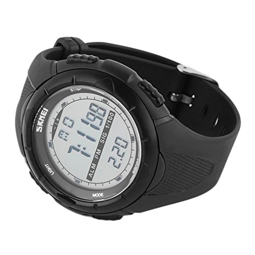Buy Zillion 1025BLK MultiFunctional Digital Sports Watch with