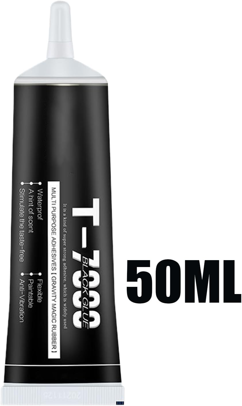Phone Screen Glue,Screen Bonding Adhesive - Waterproof T7000 Glue for Model Building, Phone Repair, Electronics, Jewelry Making