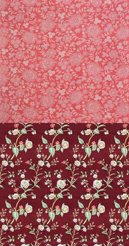 Image of VAS COLLECTIONS Prime Collection Combo Pack of 2 Double Bedsheets with 4 Pillow Covers | 144 TC Soft Brushed Microfiber-Blend -Long Lasting & Wrinkle Free,7.5X7 Ft Set of 6 Pcs (RED)