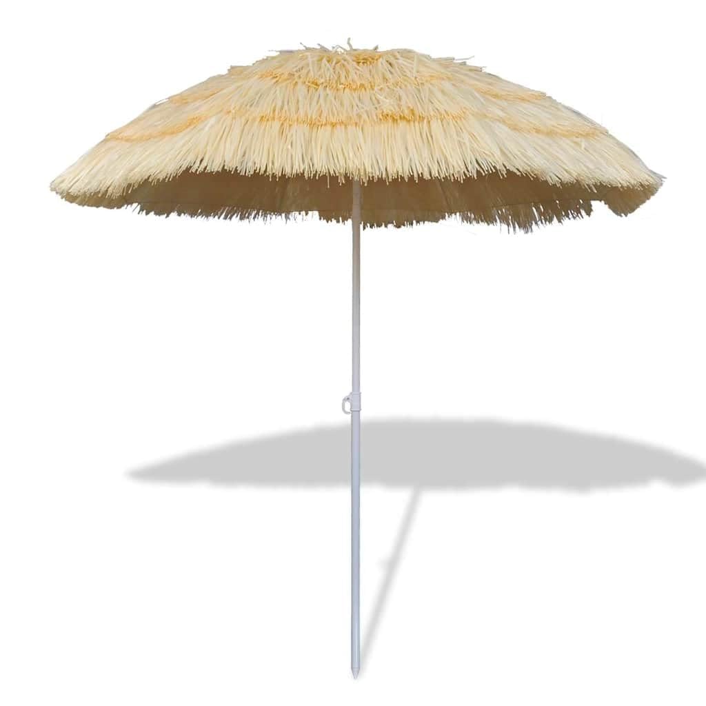 Parasol przeciwsłoneczny w stylu hawajskim, wychylny, średnica 1,8 m, odporny na działanie promieni UV, odporny na warunki atmosferyczne, wiatroszczelny, składany, składany, parasol ogrodowy