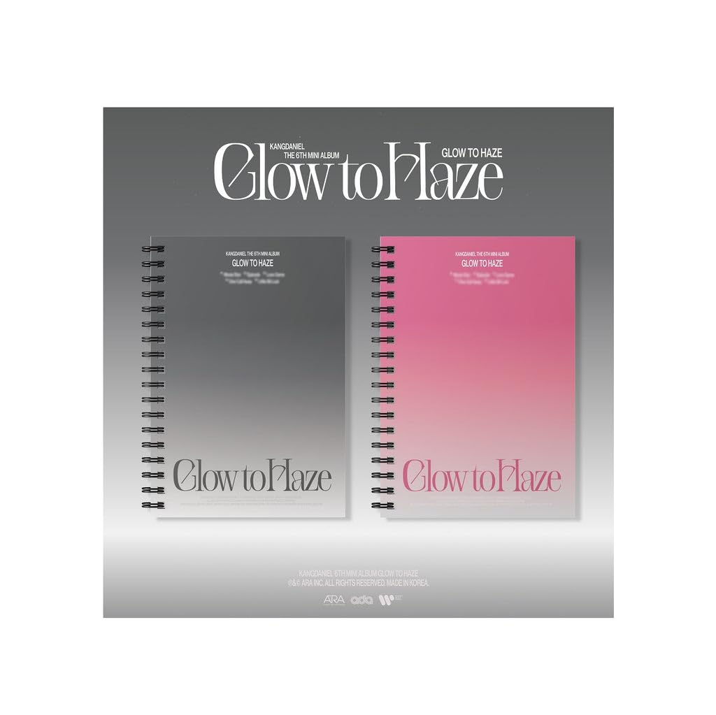 KANG DANIEL - 6th Mini Album Glow to Haze (Photo Book Ver.) CD (Random ver.)