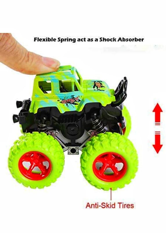 Image of Off-Road Stunt Car Toy for Kids with Wheels, Pack of 1