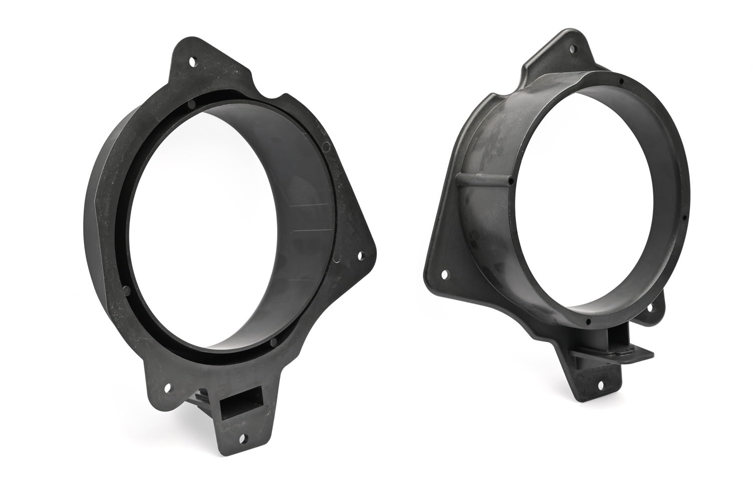 Kit de 6 altavoces delanteros/traseros Alpine SXE-1750S + SXE-1725S de 16,5 cm para Peugeot 207 + 4 soportes + 4 conectores