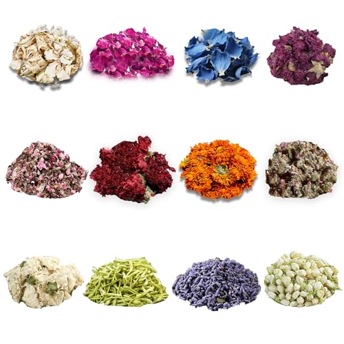 Set de Flores Secas para Brujería 12 Piezas miniatura 1