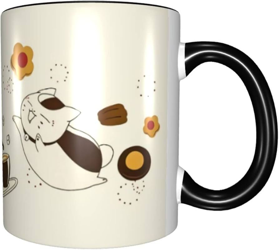 Amazon.co.jp: 夏目友人帳 ニャンコ先生 マグカップ 耐熱 耐冷