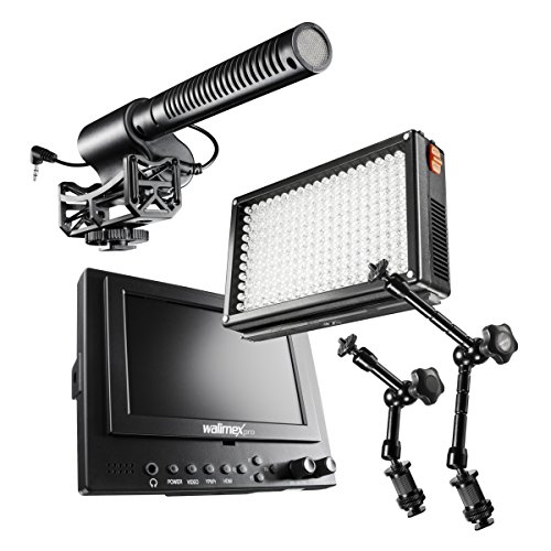 Kit d'accessoires stabilisateur vidéo cage rig reflex
