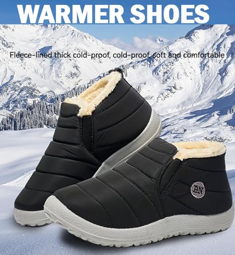 kuker Indicativey Snow Boots, Womens Winter Waterproof Thermal Boots, Indicativey Boots Outdoor Waterproof Snow Anti-Slip2