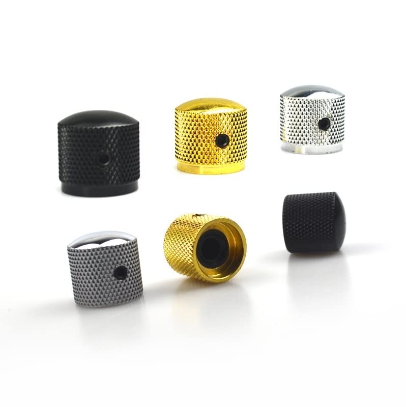 Chapeau de potentiomètre de bouton de Volume de tonalité de guitare en métal professionnel, grand bouton de poussée de… - Les Beatles, Paul McCartney, John Lennon, RIngo Starr, George Harrison Chapeau de potentiomètre de bouton de Volume de tonalité de guitare en métal professionnel, grand bouton de poussée de… – Image 3