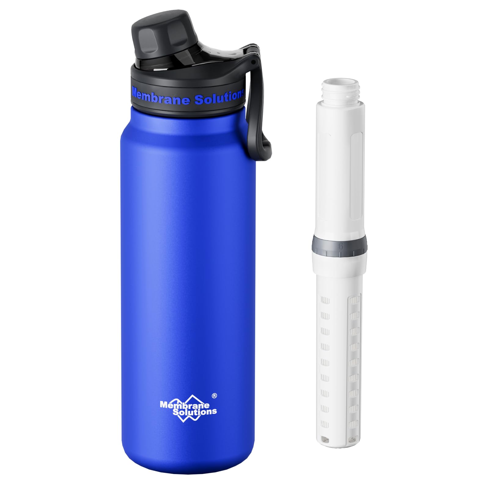 Membrane Solutions C3 Outdoor Wasserfilter Flasche, 900ml(32